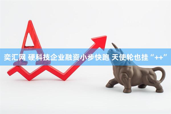 奕汇网 硬科技企业融资小步快跑 天使轮也挂“++”